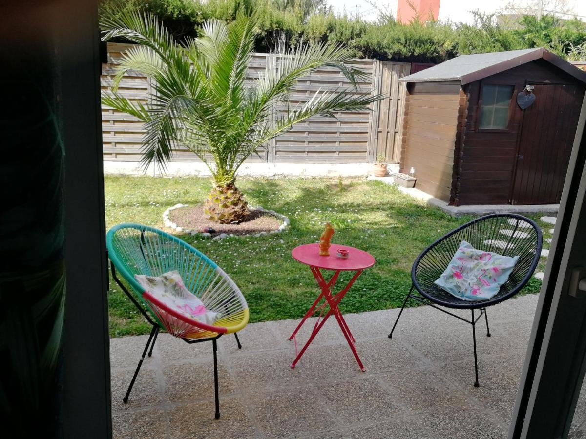 Lovely Studio & Garden - Pres Des Plages 滨海卡涅 外观 照片